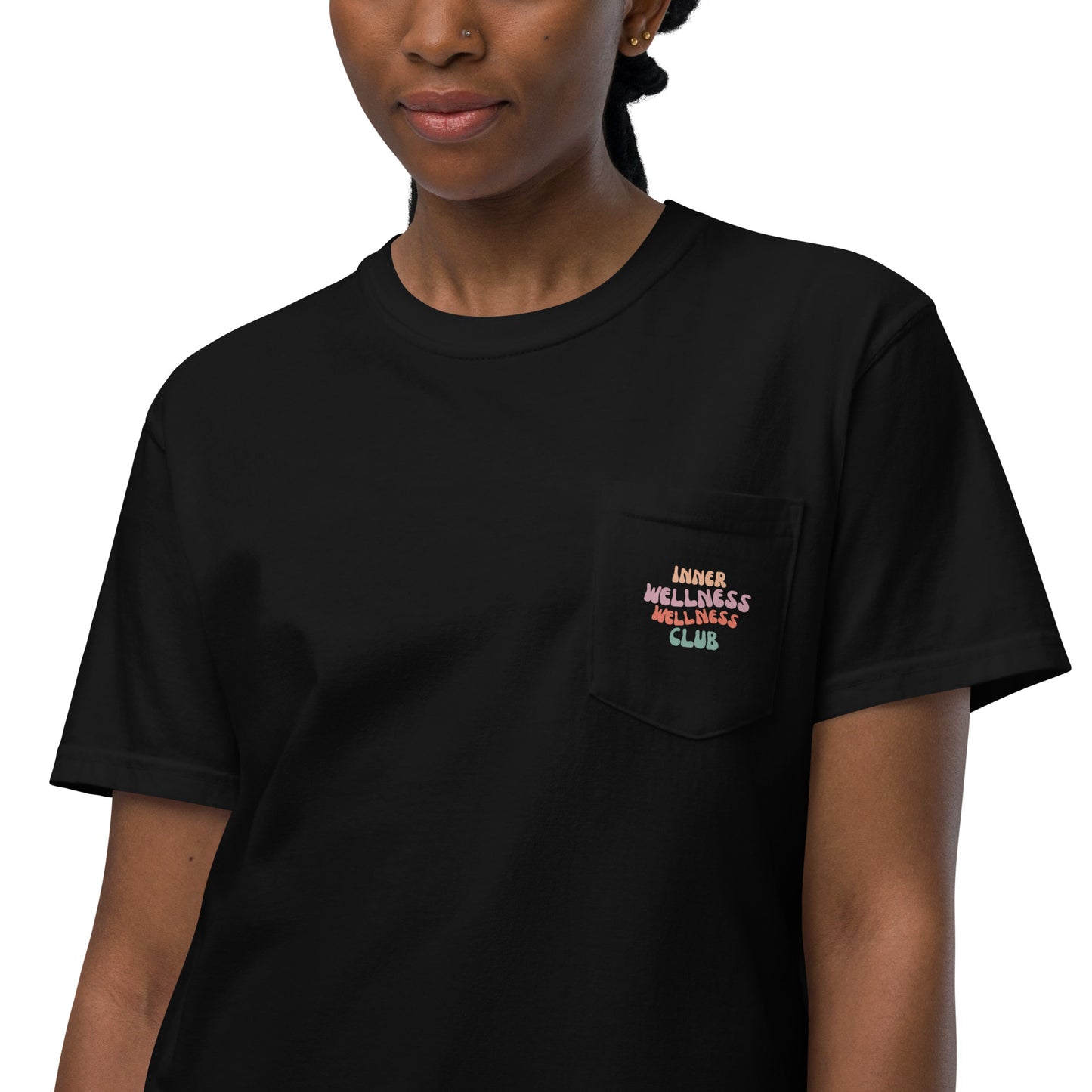 IWWC Logo Embroidered Pocket T-Shirt Unisex